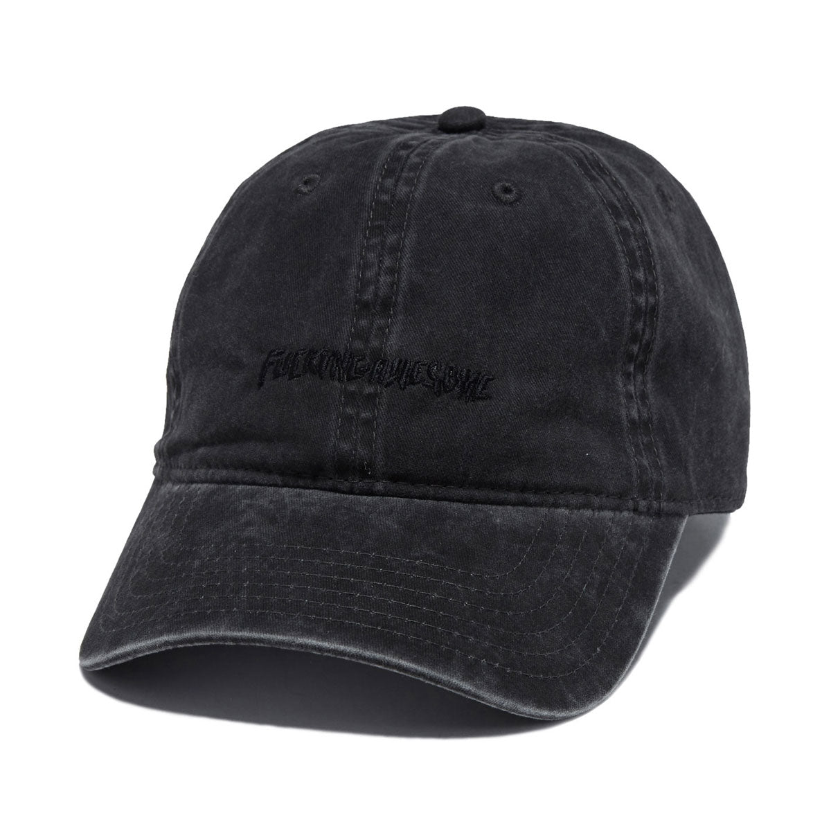 Fucking Awesome Tonal Little Stamp Logo Hat - Black image 1