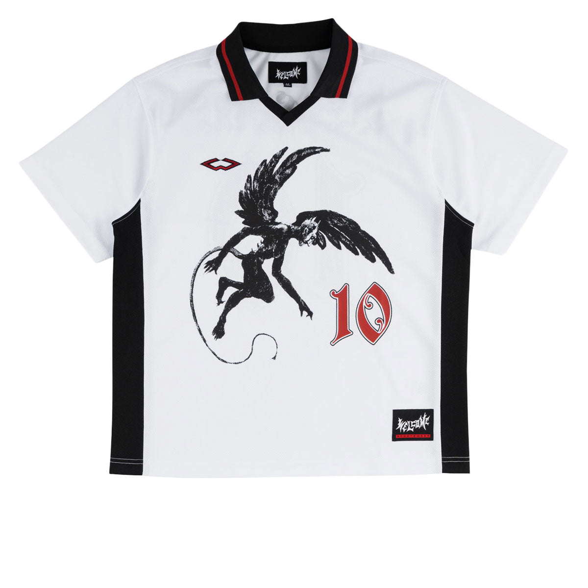 Welcome Angel Soccer Jersey - White image 1