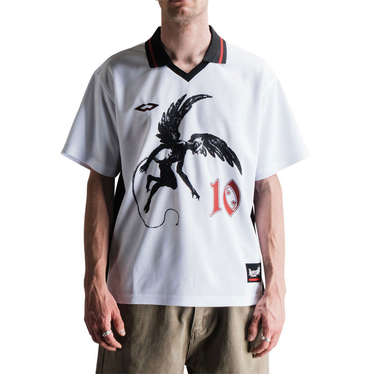 Welcome Angel Soccer Jersey - White image 5