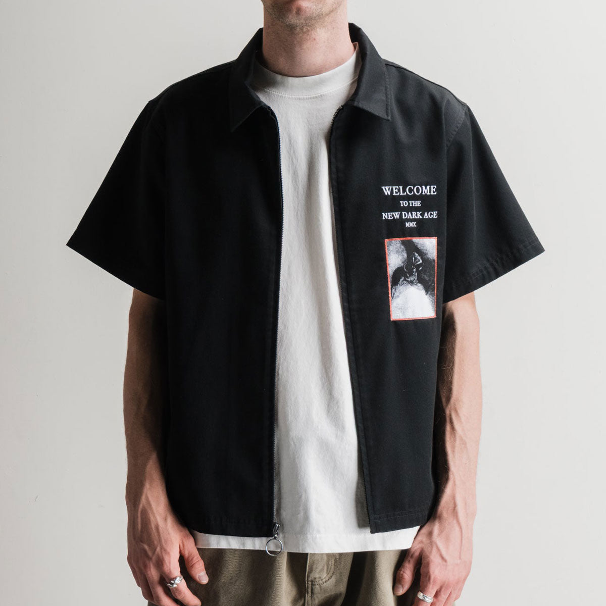 Welcome Dark Age Work Shirt - Black image 3