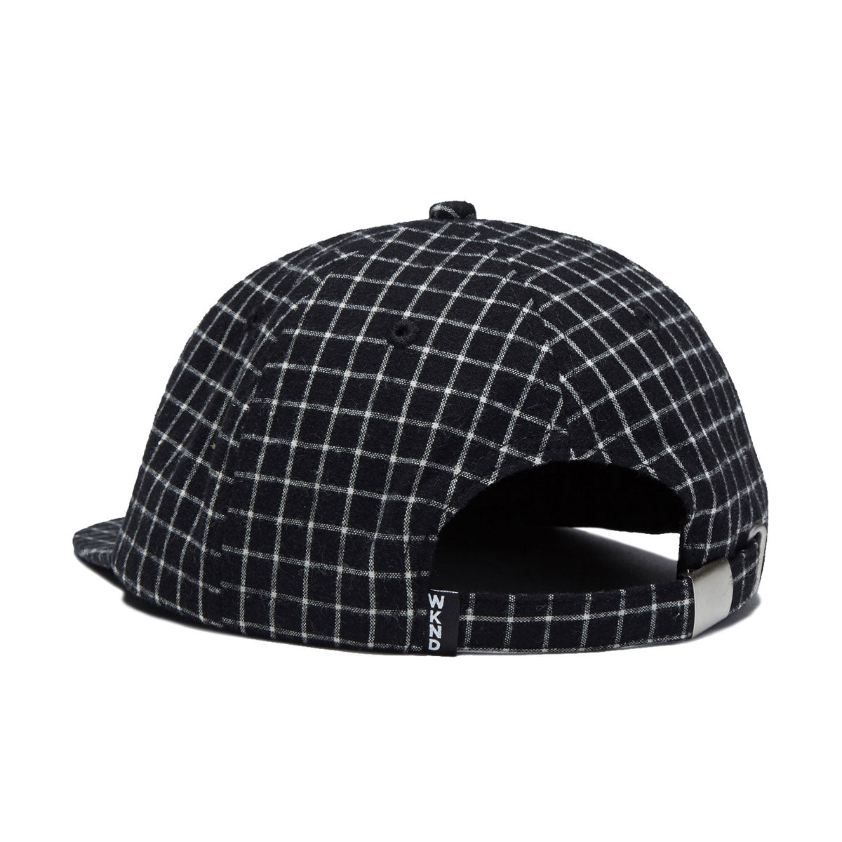 WKND RR Hat - Black Check image 2
