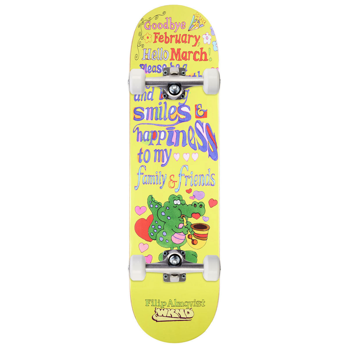 WKND Hello March Filip Almqvist Skateboard Complete - 8.375