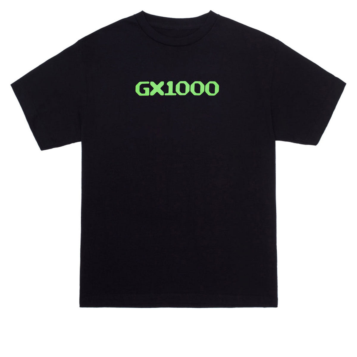 GX1000 OG Logo T-Shirt - Black/Green Font image 1