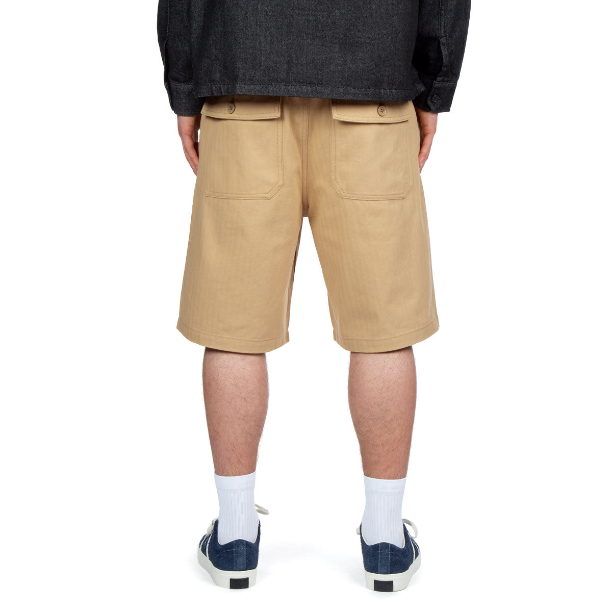 CCS Surplus Herringbone Shorts - Khaki image 4
