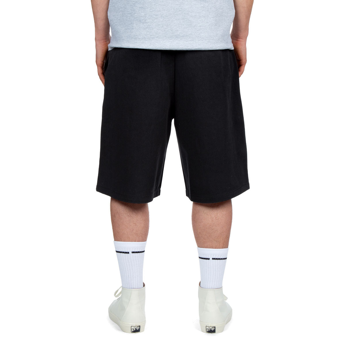 CCS Pleated Chino Shorts - Black image 4