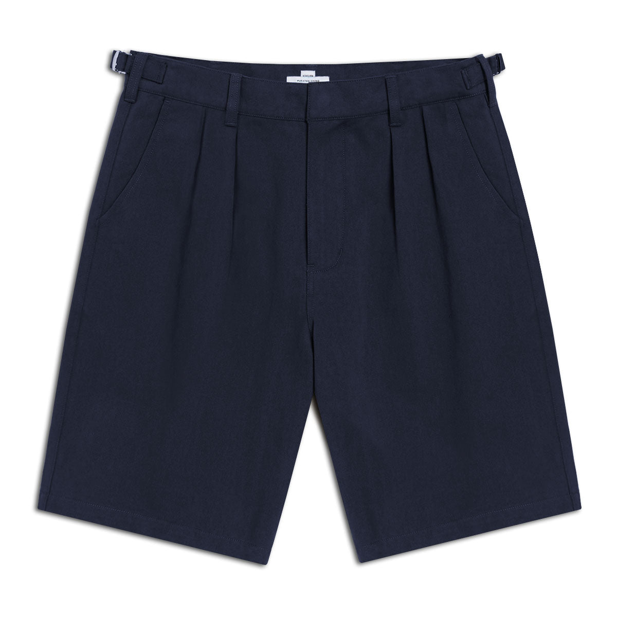 CCS Pleated Chino Shorts - Navy image 2