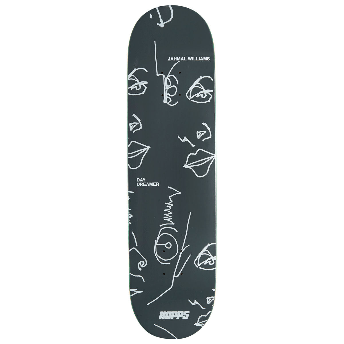 Hopps Jahmal Williams Day Dreamer Skateboard Deck - 8.25