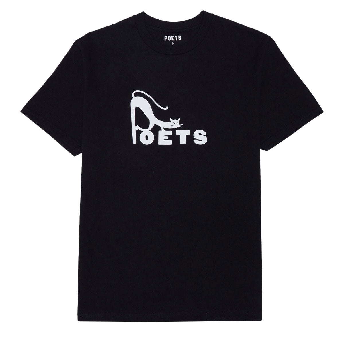 Poets Hanna Screened T-Shirt - Black image 1