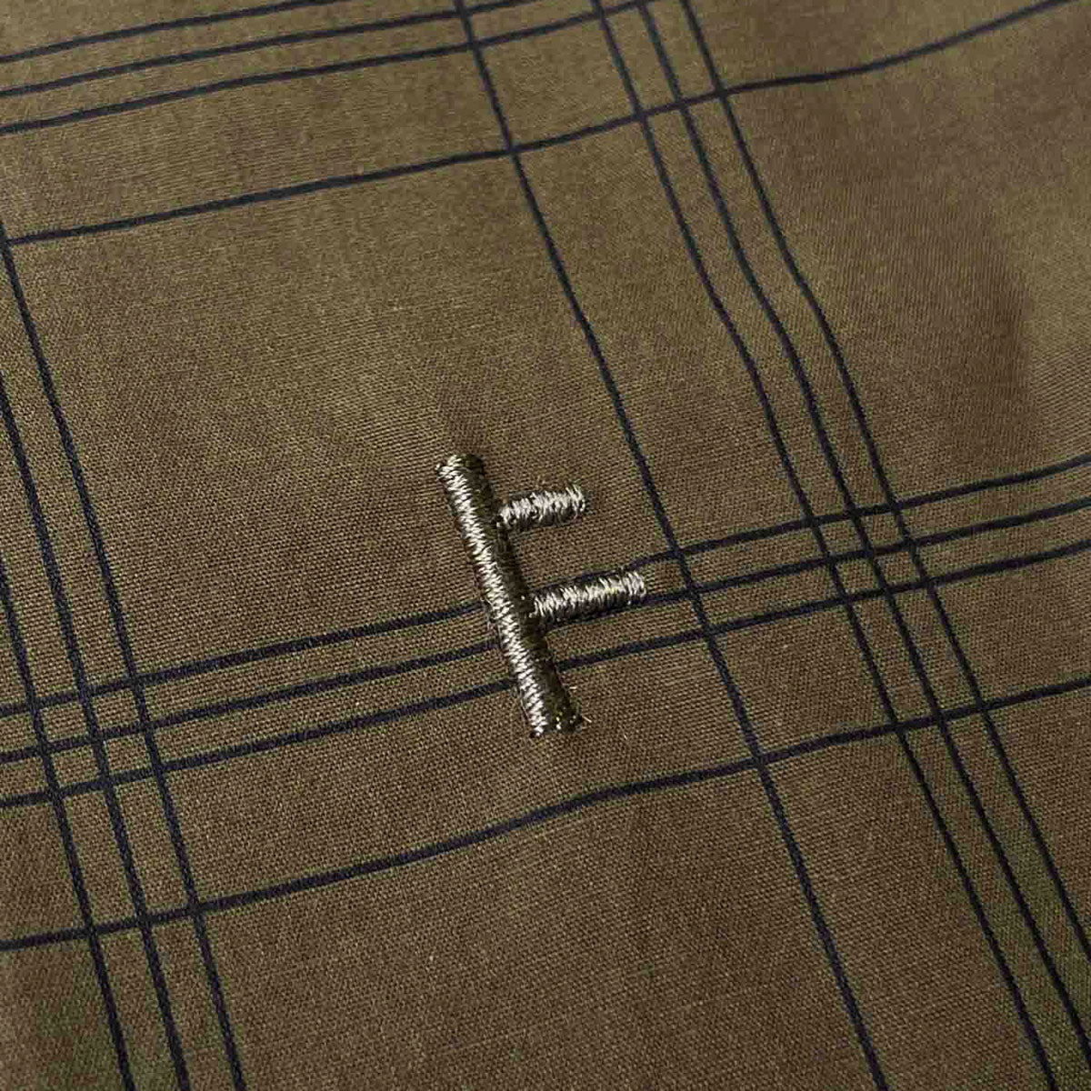 Former Windowpane Shirt - Olive image 3