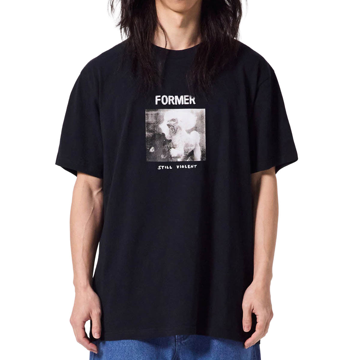 Former War Poodle T-Shirt - Washed Black image 2