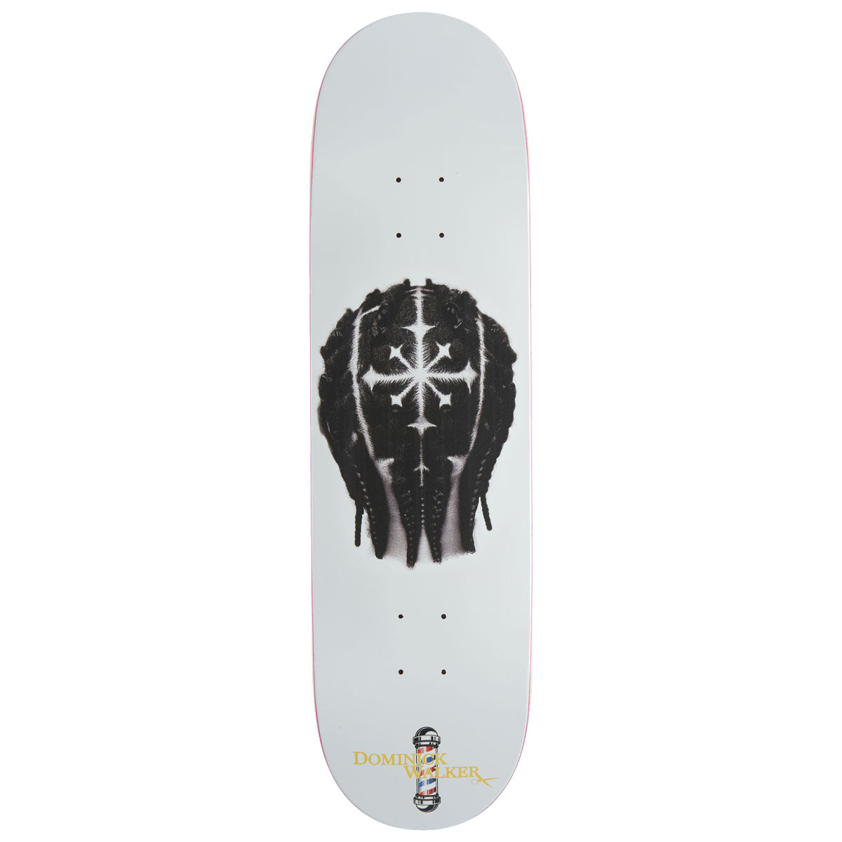 Disorder Braided Dominick Walker Skateboard Deck - White - 8.38