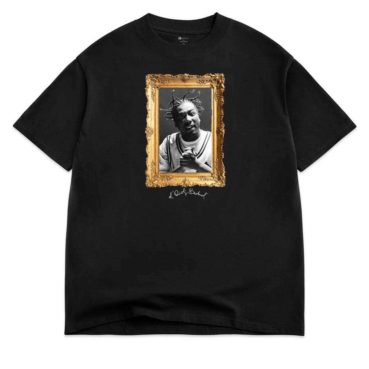 Color Bars x ODB Portrait T-Shirt - Black image 1