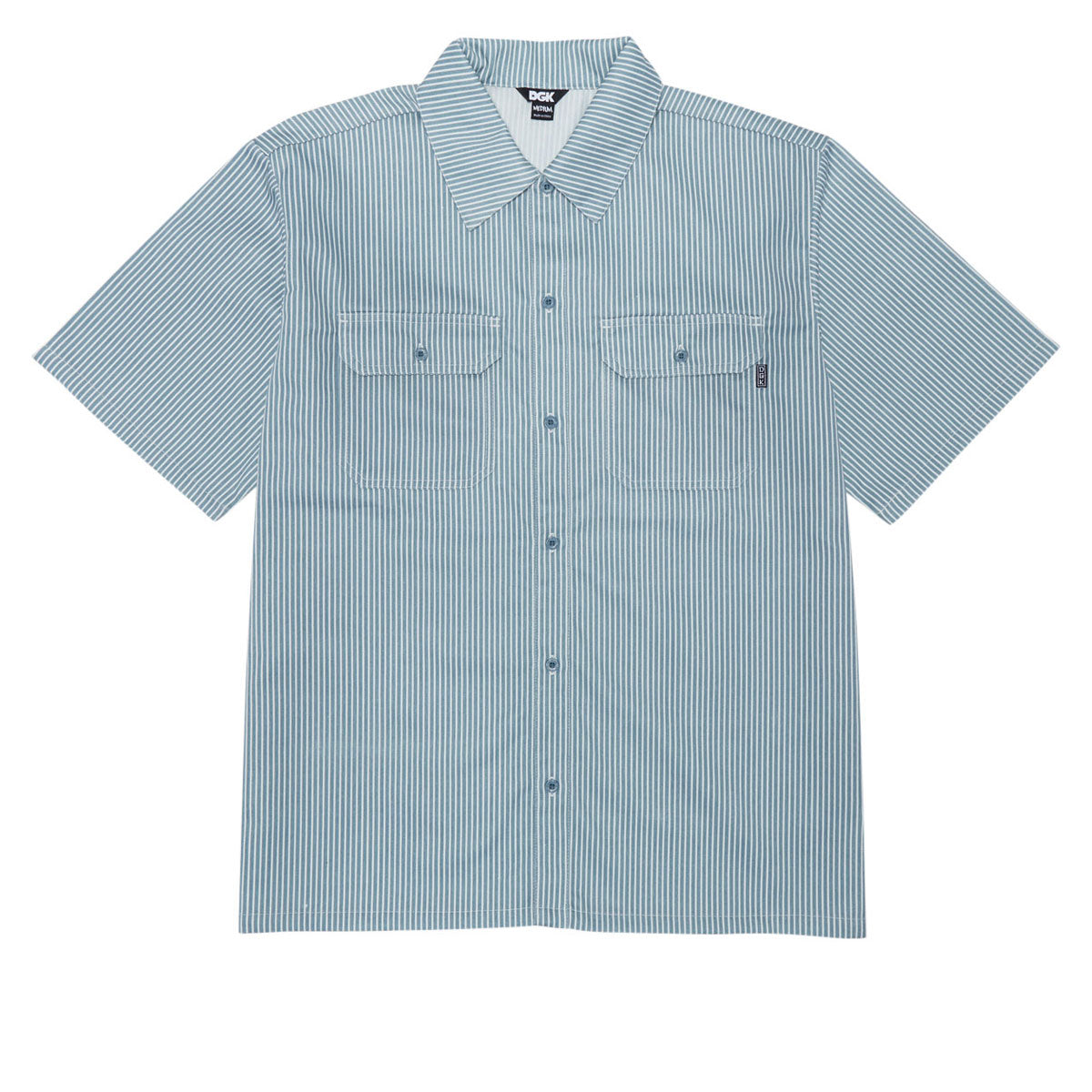 DGK Accord Shirt - Hickory Pinstripe image 1