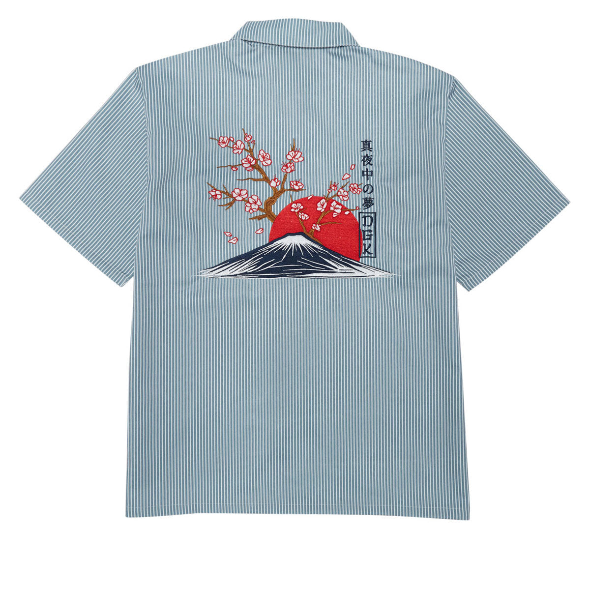 DGK Accord Shirt - Hickory Pinstripe image 2