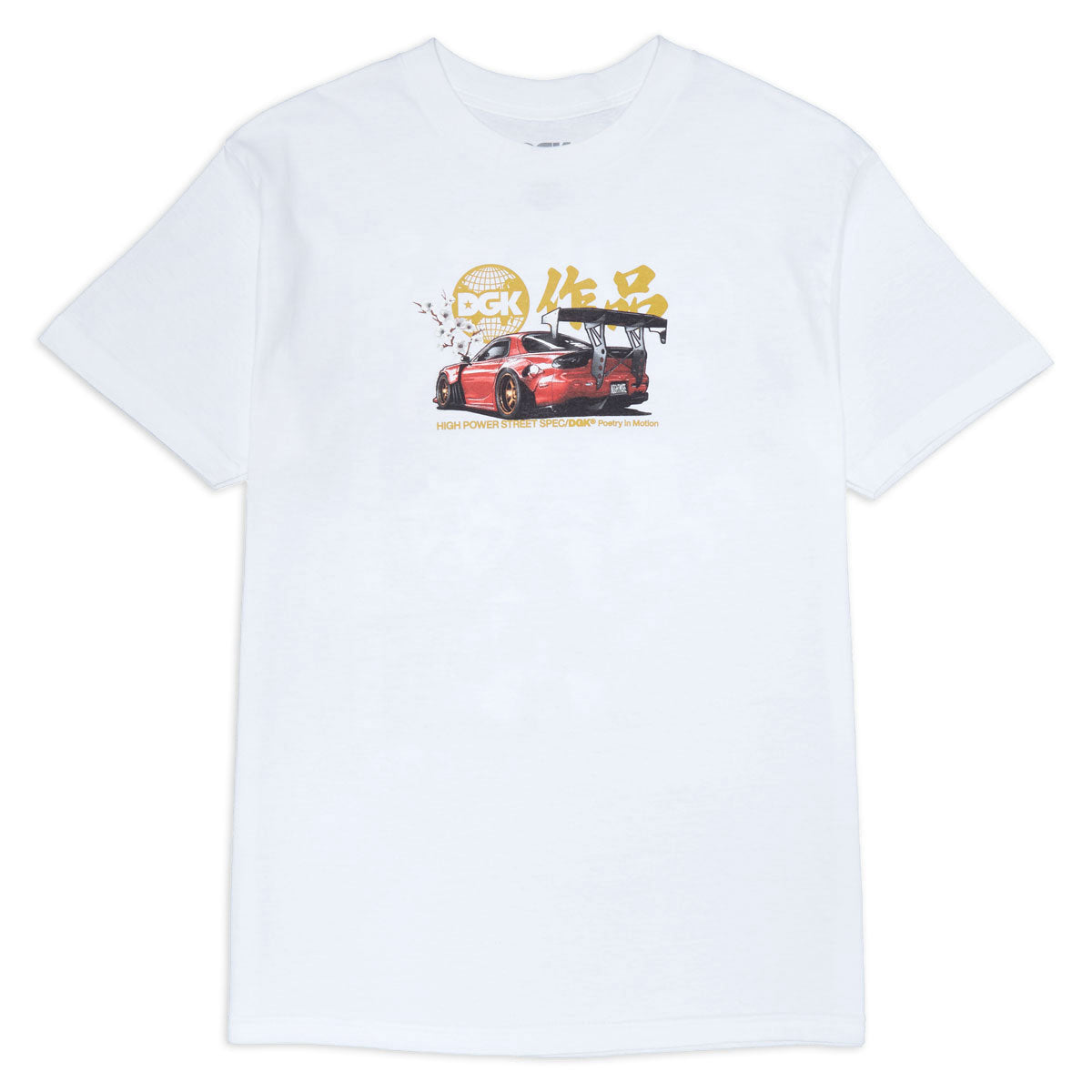 DGK Beauty And The Beast T-Shirt - White image 1