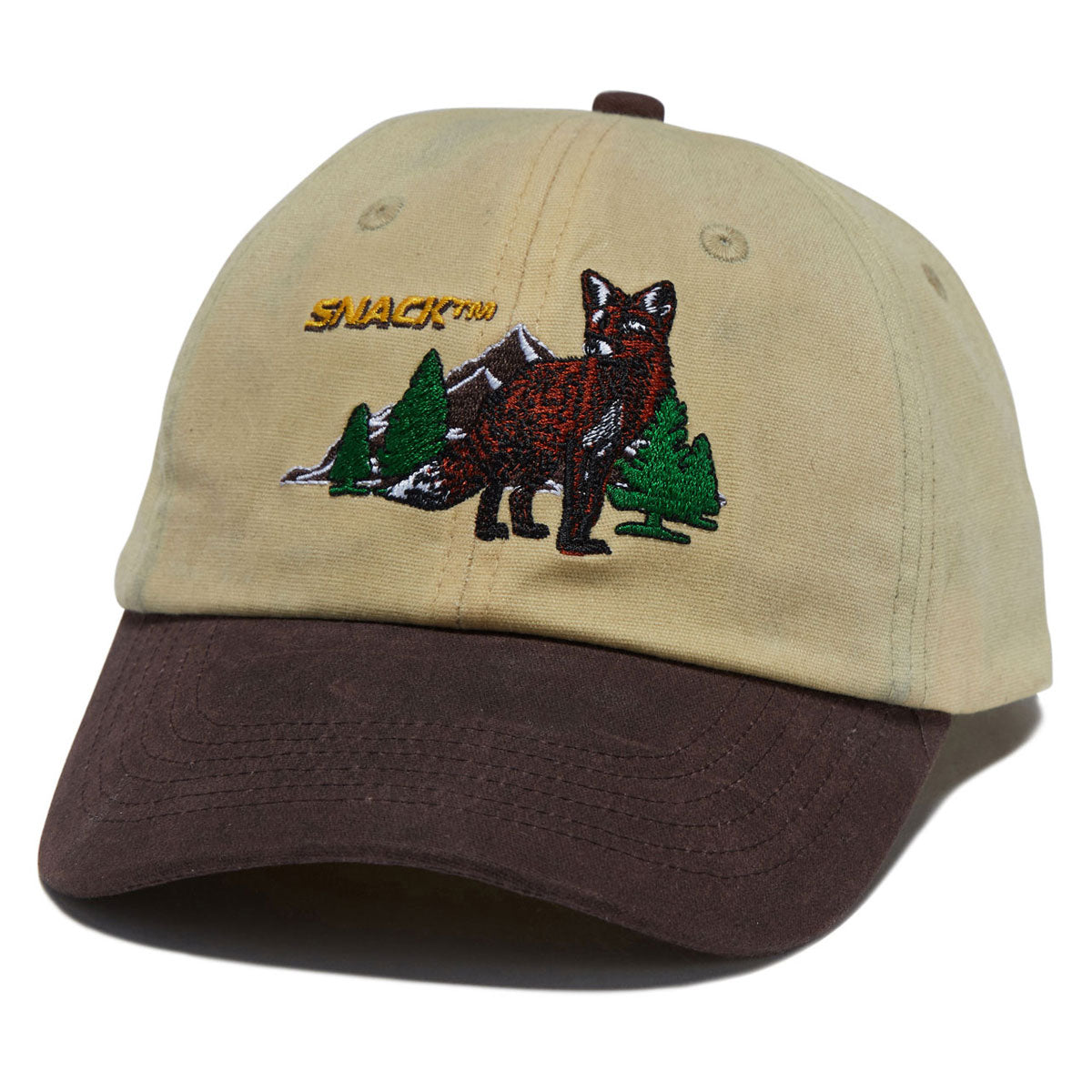 Snack Crazy Like A Fox Hat - Tan/Brown image 1