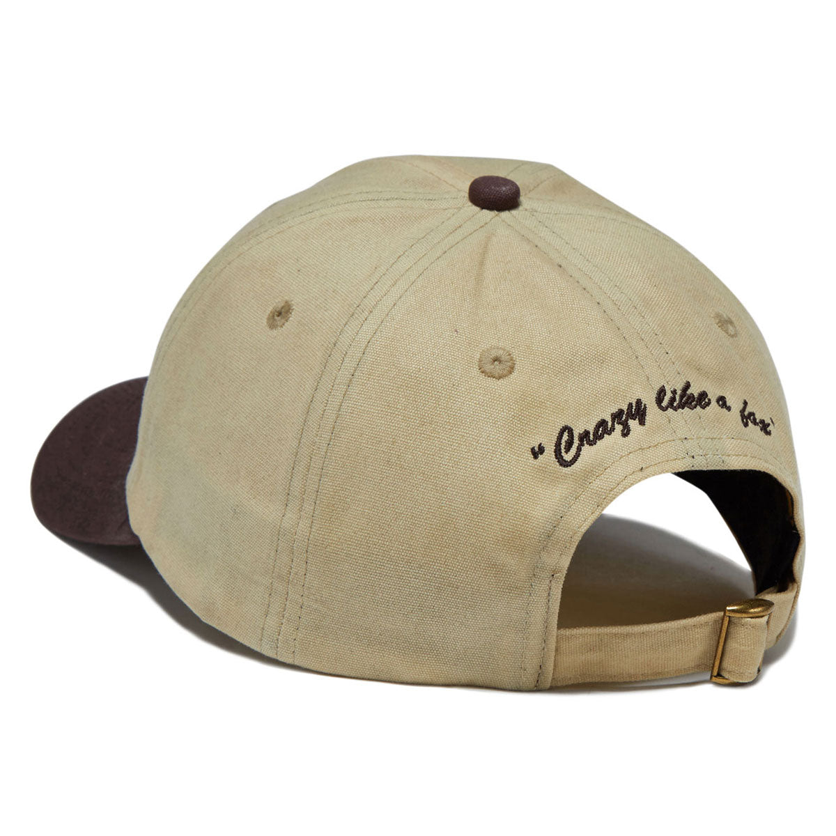 Snack Crazy Like A Fox Hat - Tan/Brown image 2