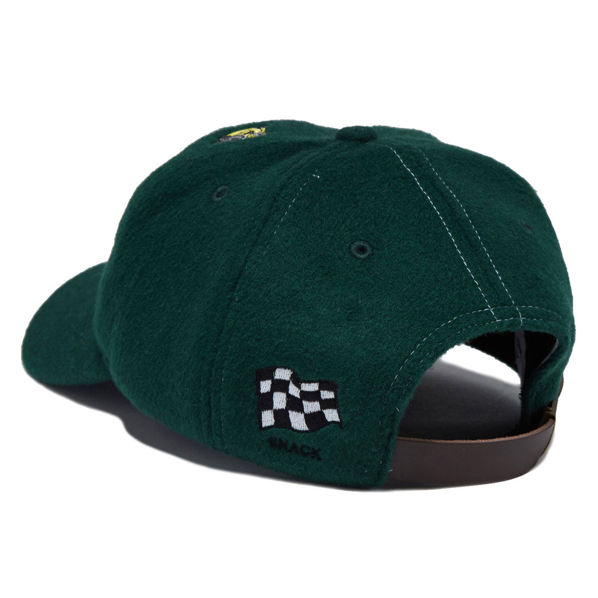 Snack Pole Position Hat - Green Wool image 2