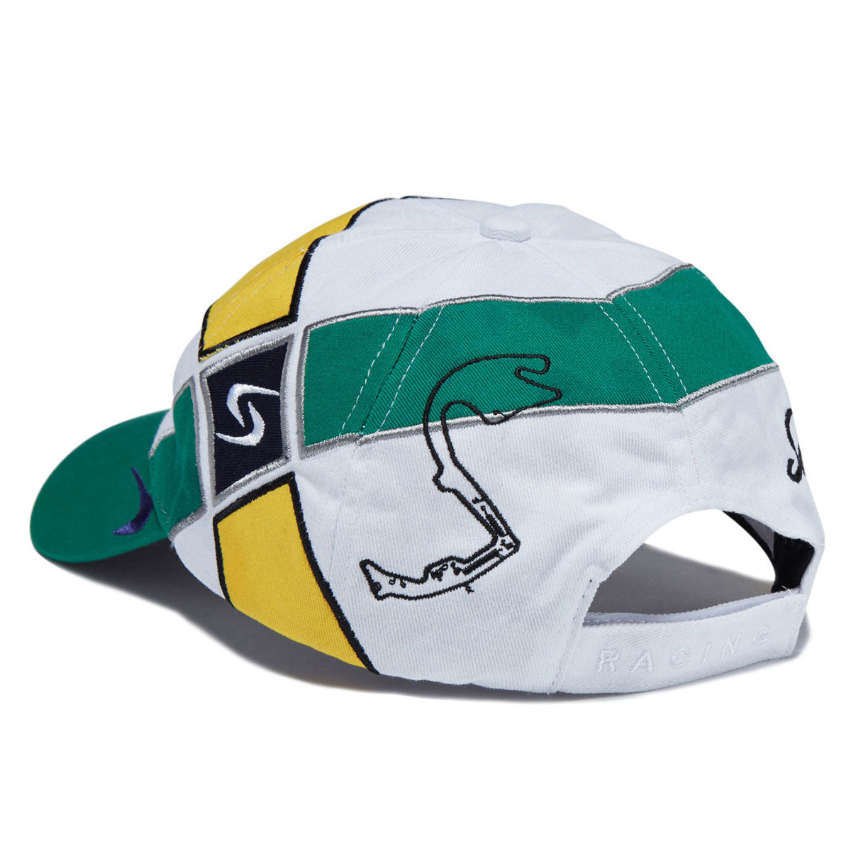 Snack Circuit Hat - White/Green/Yellow image 2