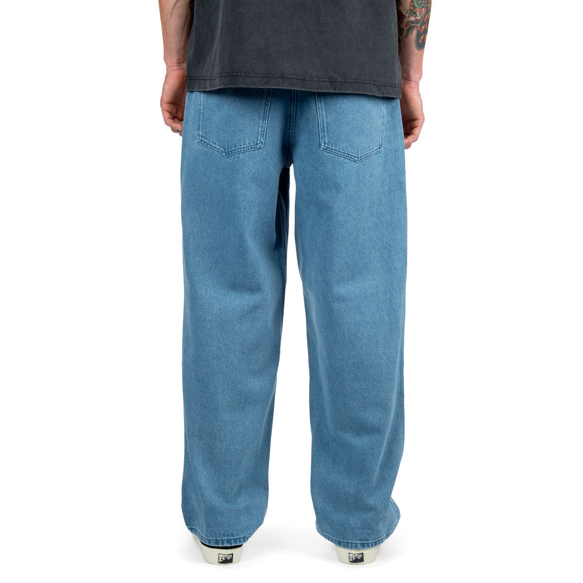 CCS Baggy Straight Denim Jeans - Rinsed Blue image 4