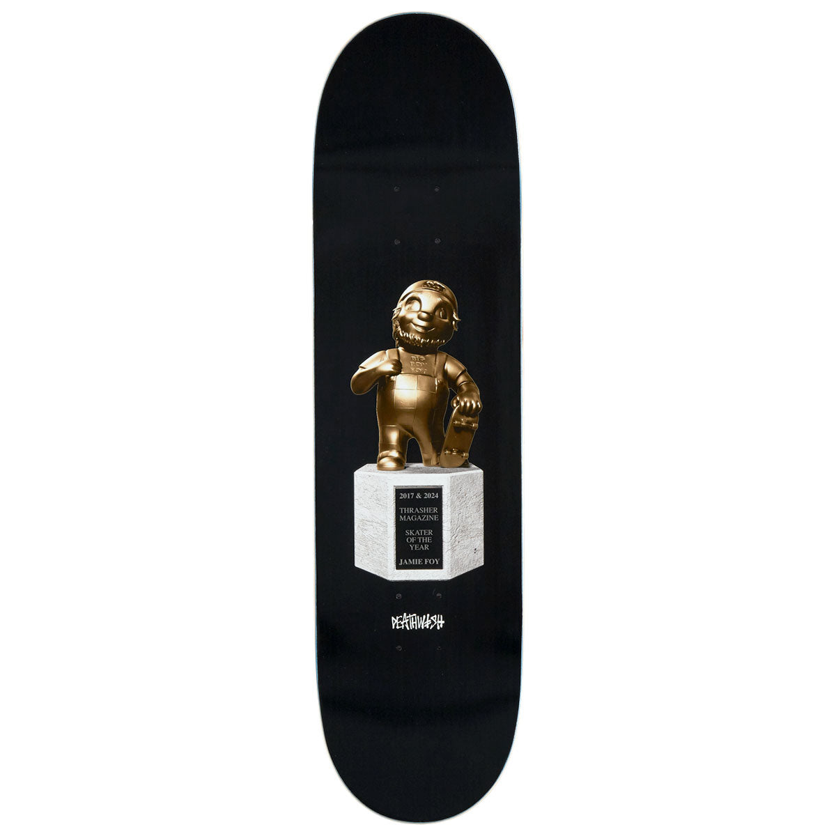 Deathwish Jamie Foy SOTY 2024 Skateboard Complete - Black - 8.50