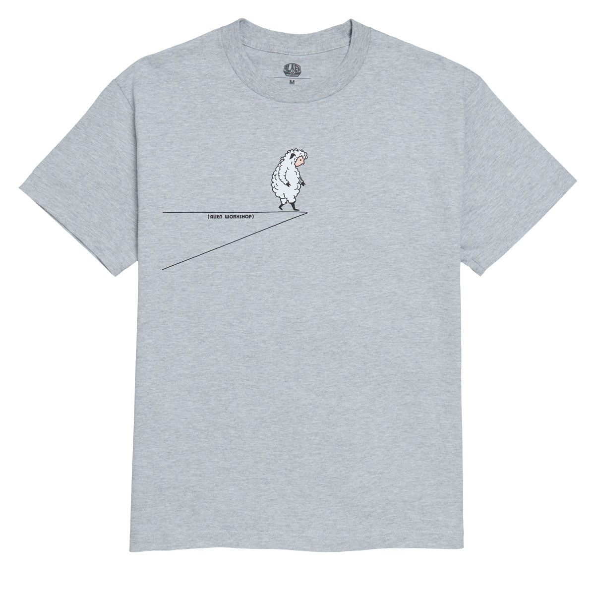 Alien Workshop Sheeple Cliff T-Shirt - Light Steel image 1