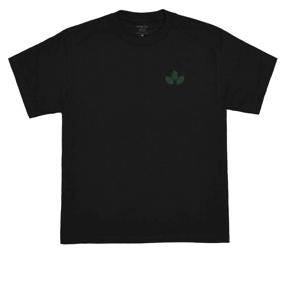 Habitat Circle Mark T-Shirt - Black image 1
