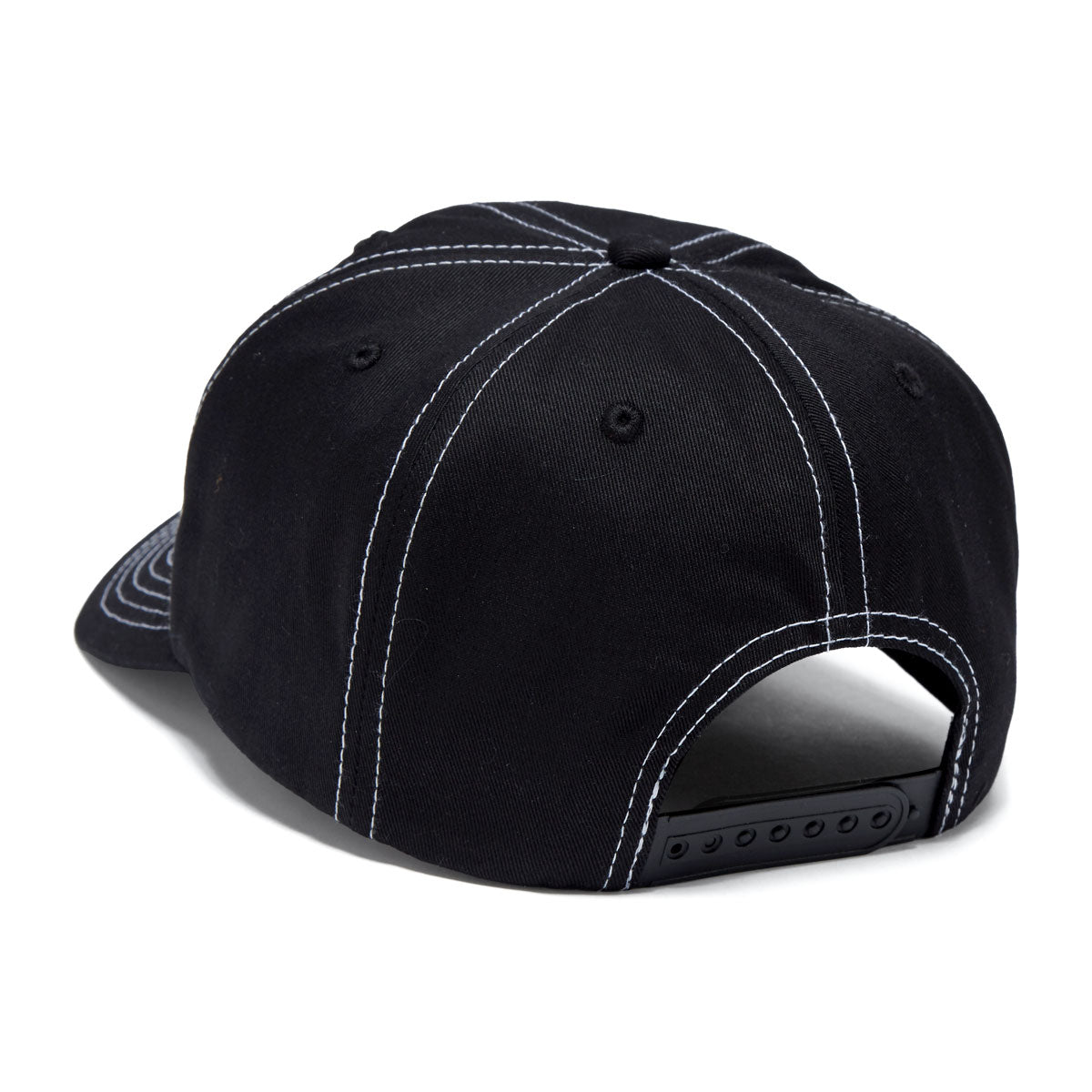 Baker Apex Snapback Hat - Black/White image 2