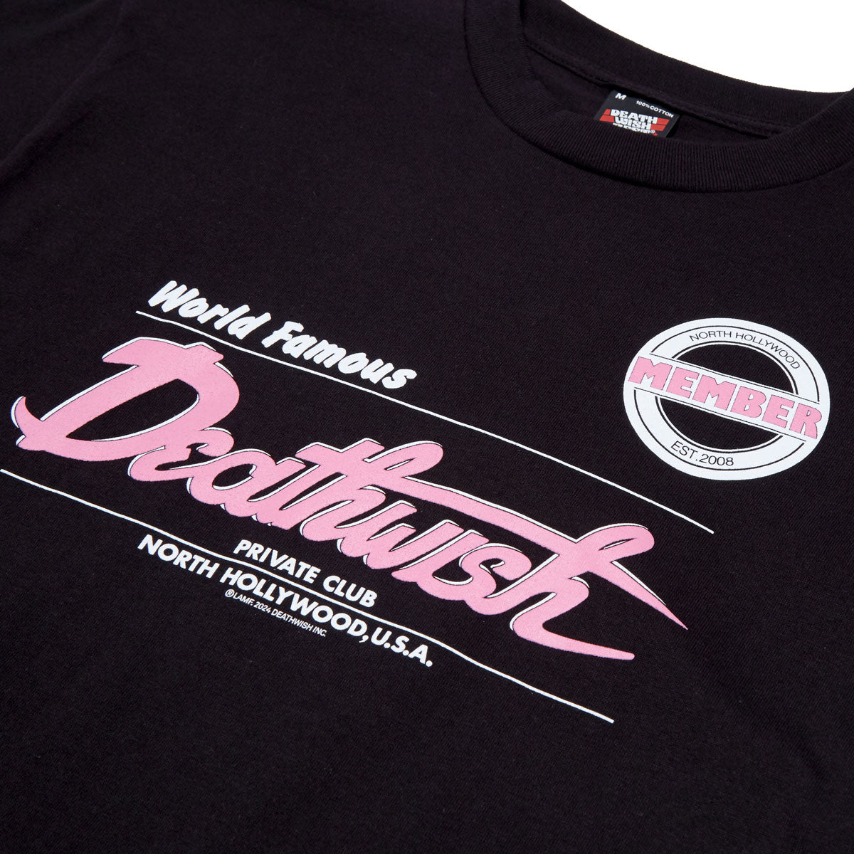 Deathwish World Famous T-Shirt - Black image 3