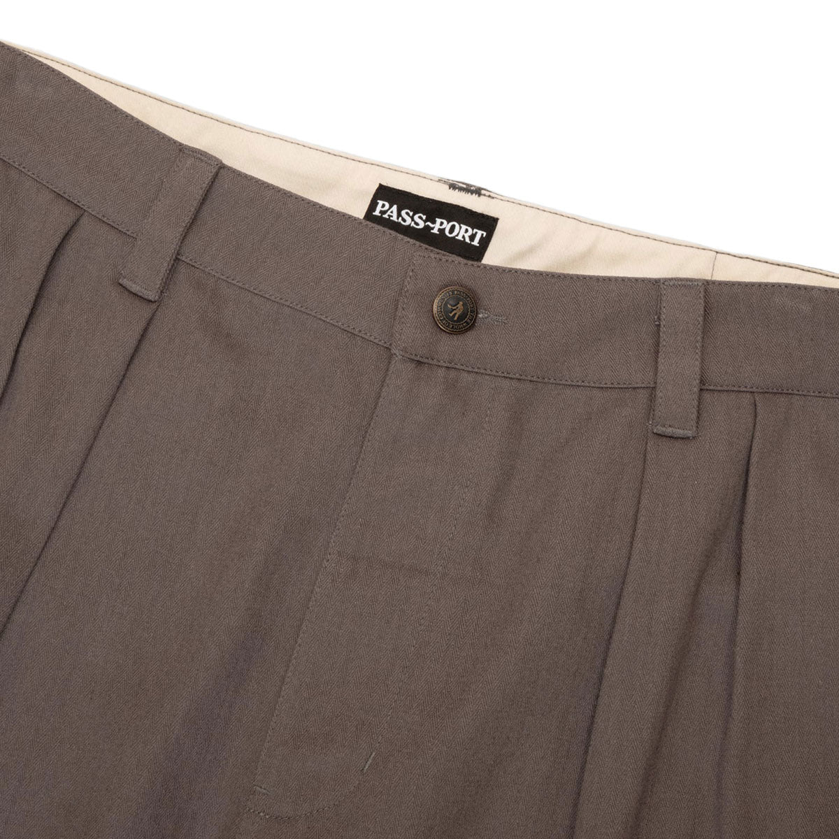 Passport Herringbone Leagues Club Shorts - Dusty Brown image 4