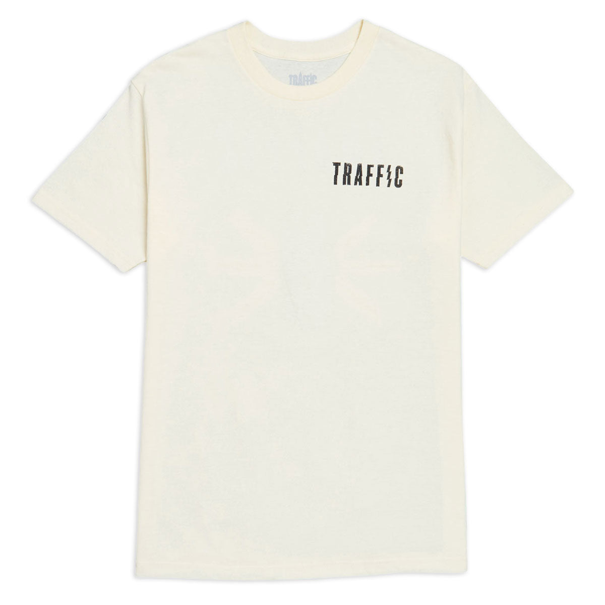 Traffic Caution T-Shirt - Cream image 2