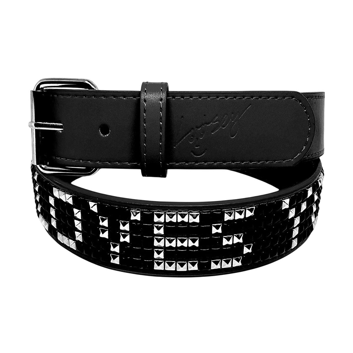 Loosey Loves You Studs Belt - Black image 1