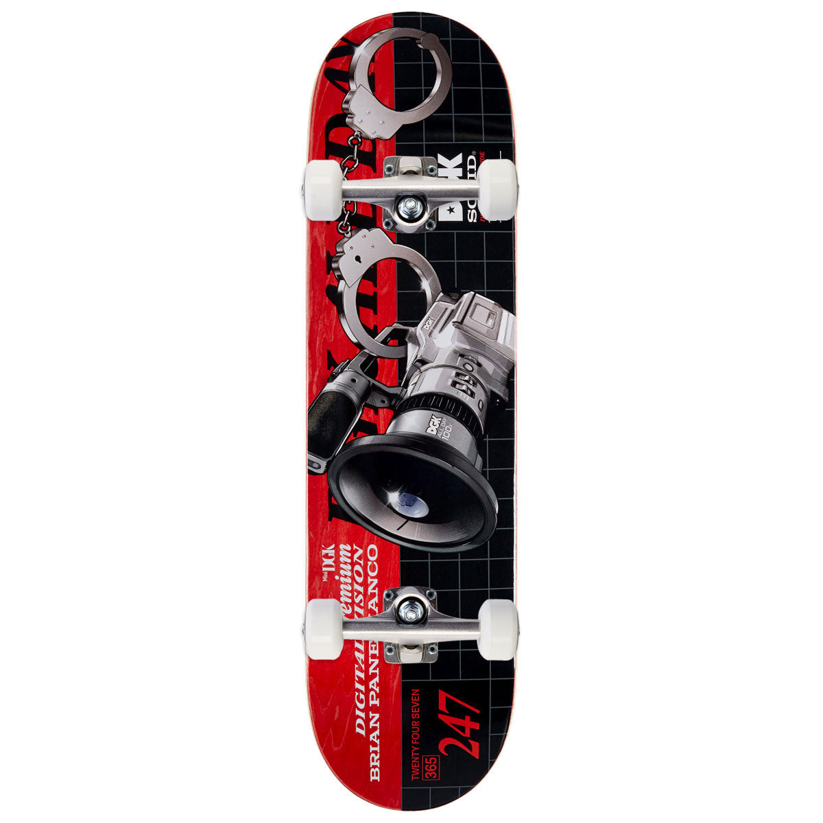 DGK Premium Vision Panebianco Street Soldier Skateboard Complete - 8.25