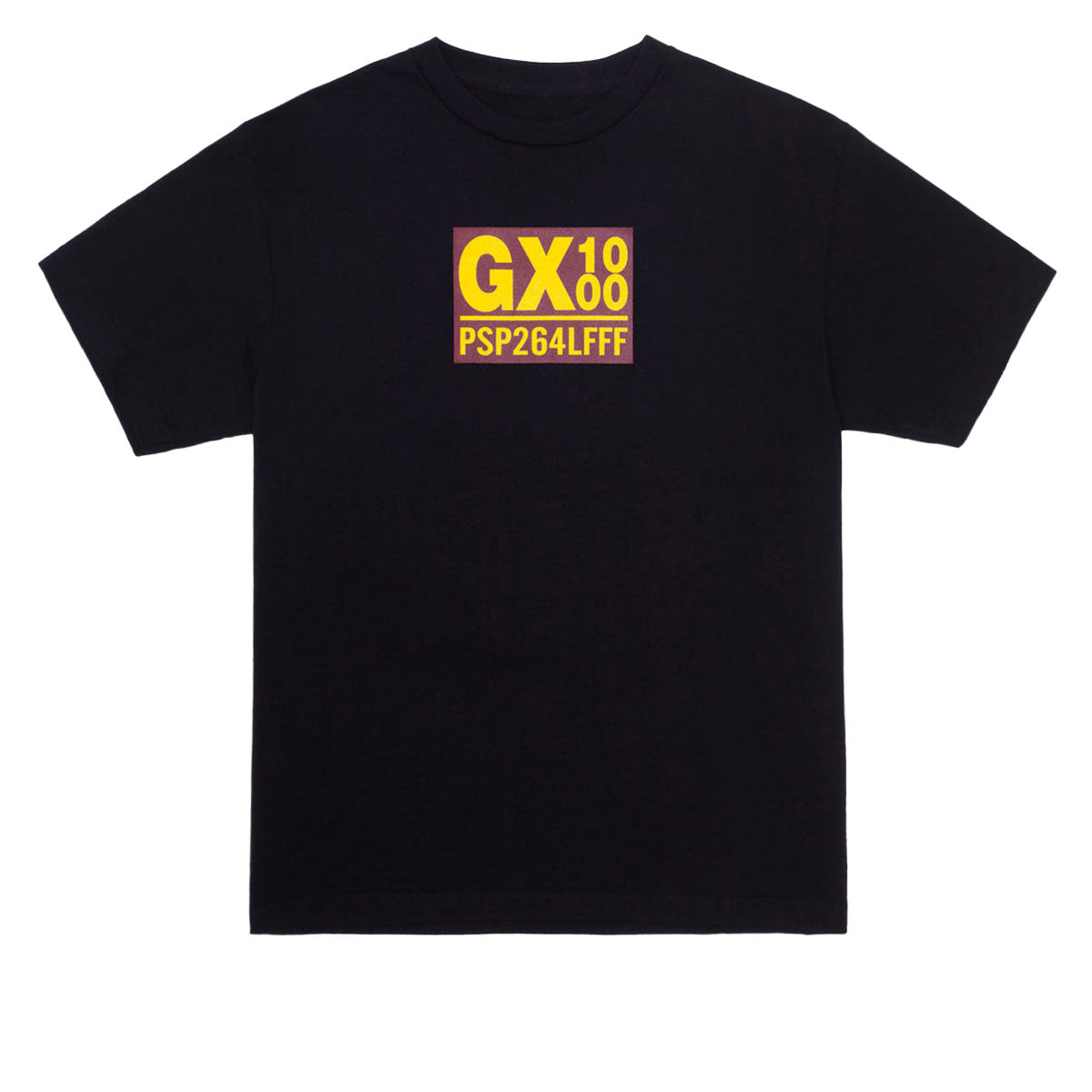 GX1000 PSP T-Shirt - Black/Yellow Font image 1