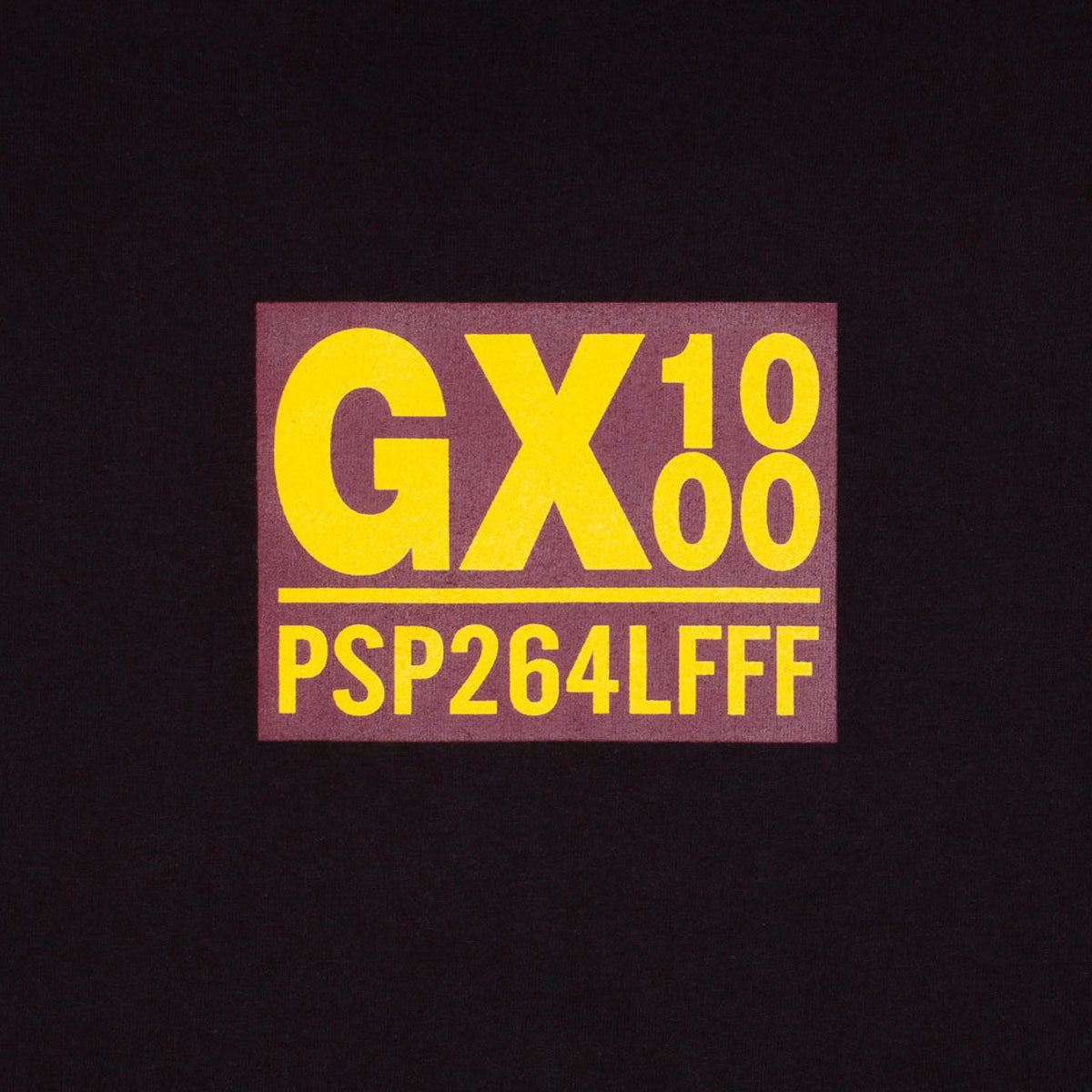 GX1000 PSP T-Shirt - Black/Yellow Font image 2