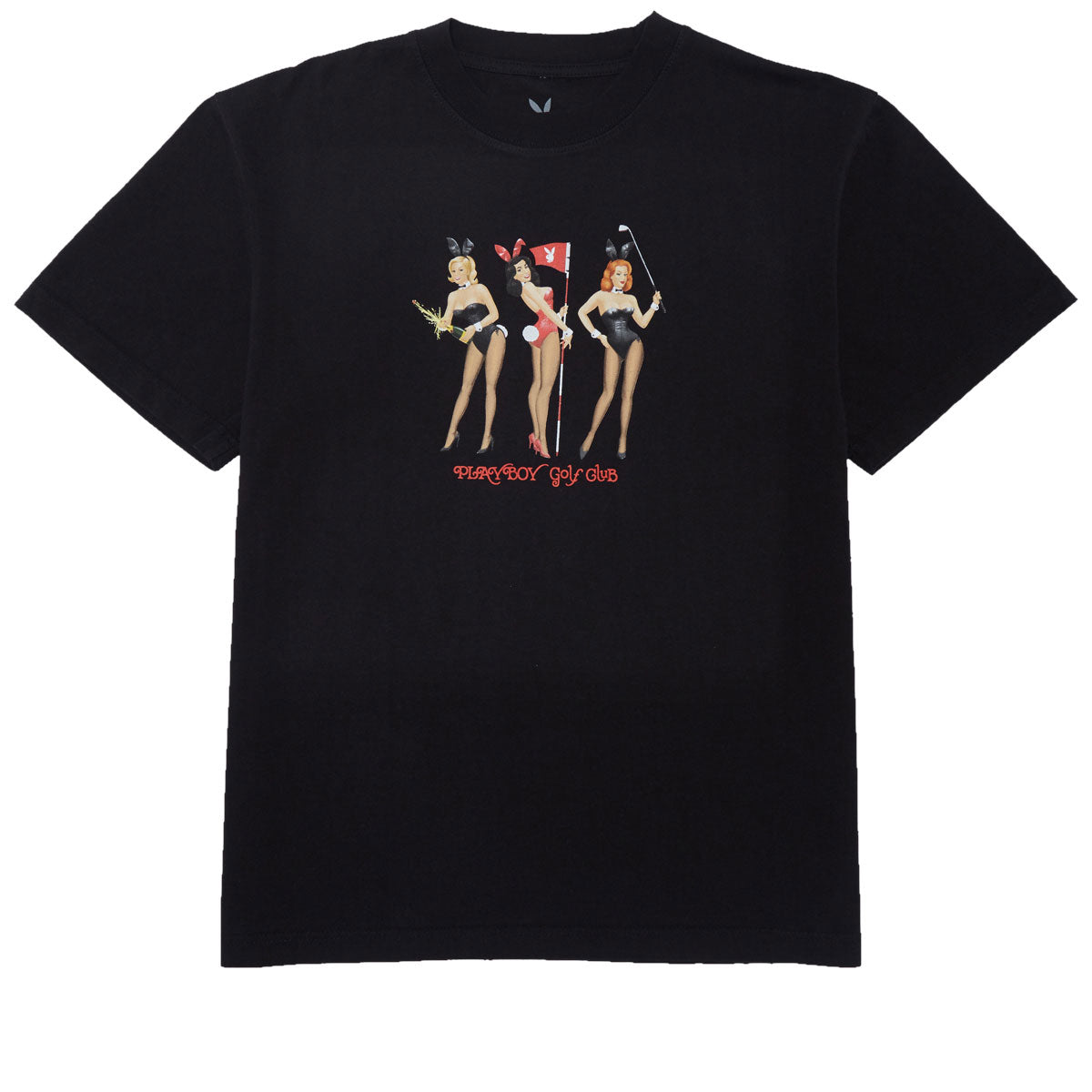Color Bars x Playboy Who's Your Caddy T-Shirt - Black image 1