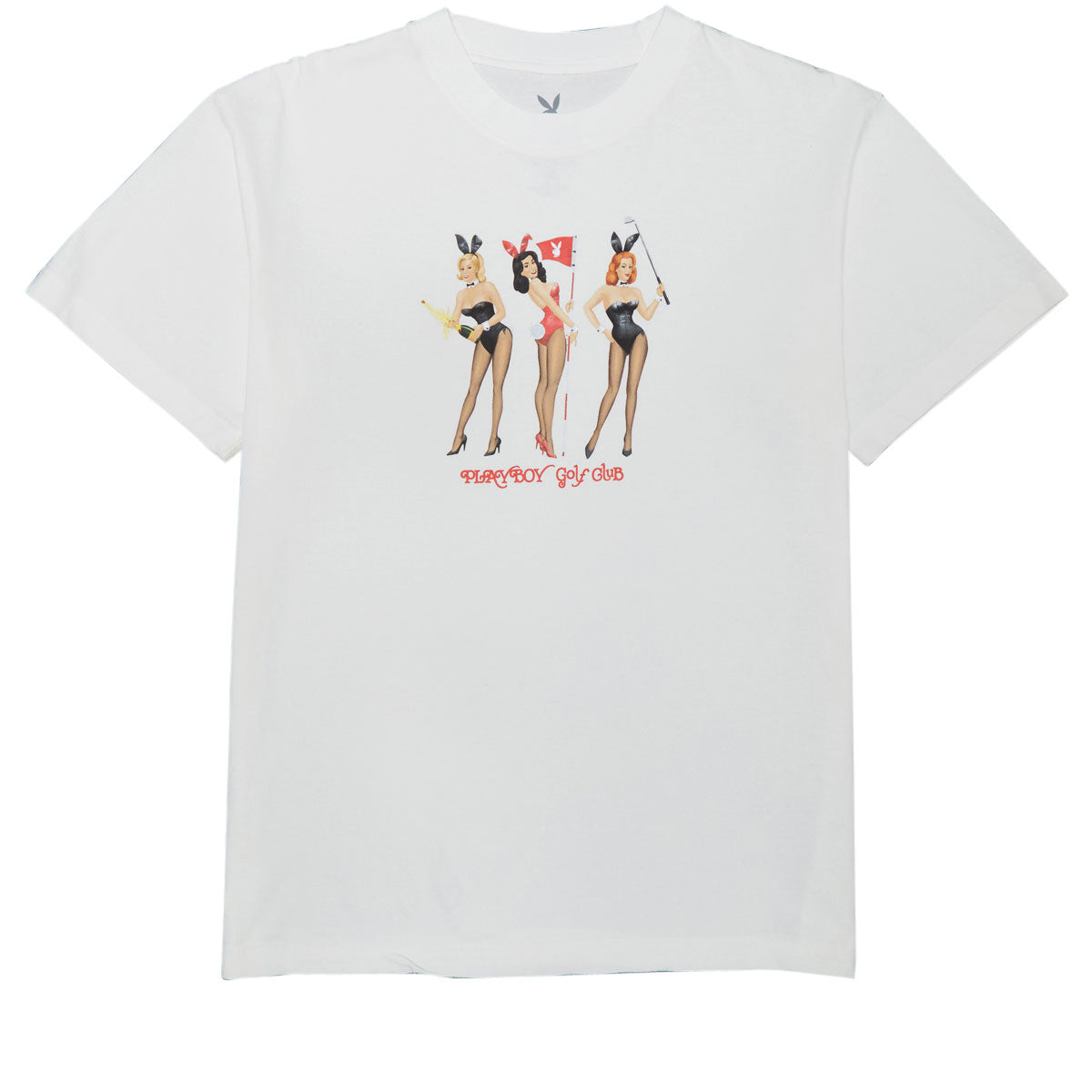 Color Bars x Playboy Who's Your Caddy T-Shirt - White image 1