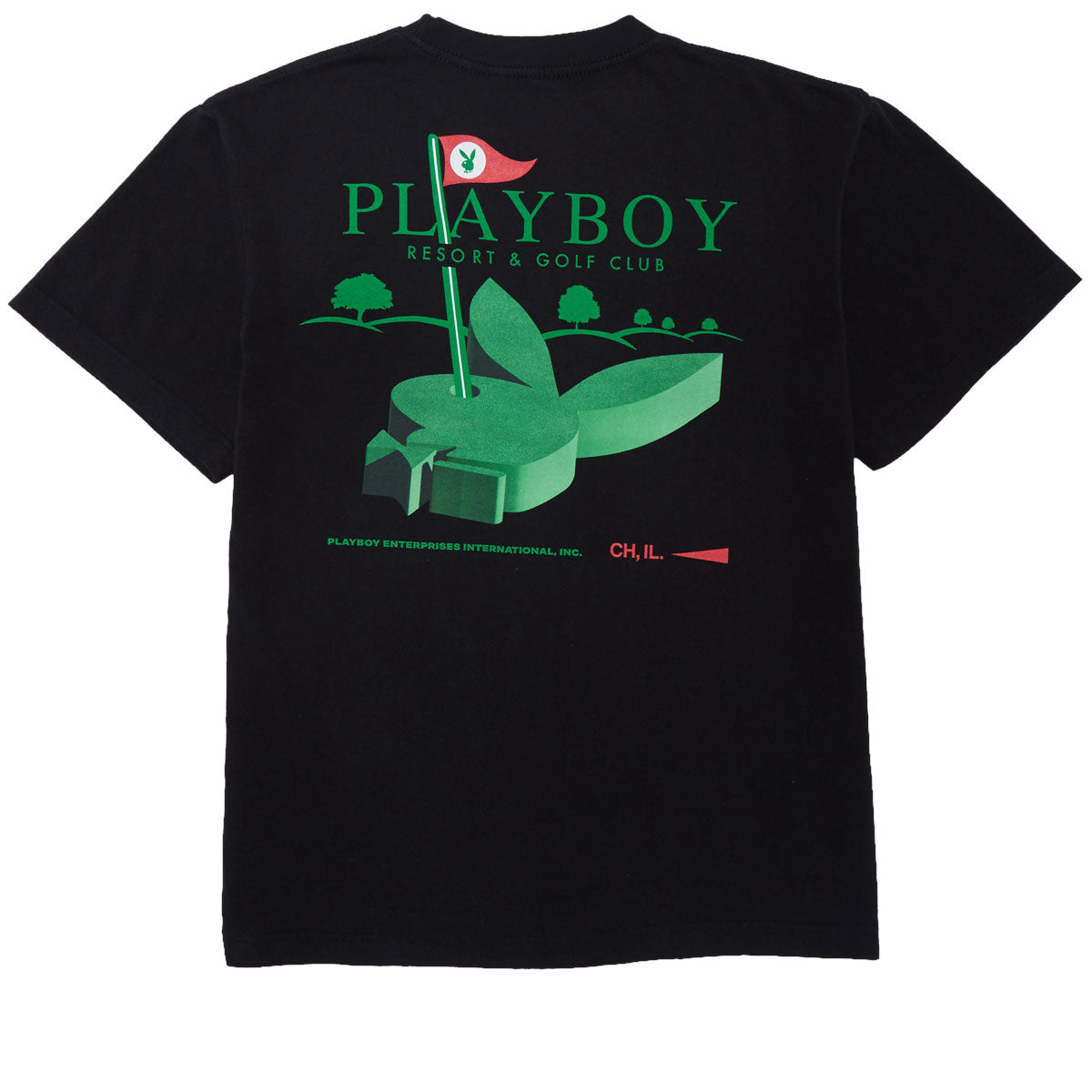 Color Bars x Playboy Bunny Hills T-Shirt - Black image 2