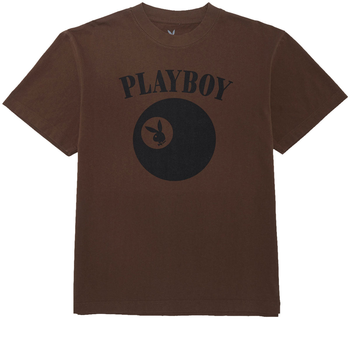 Color Bars x Playboy Billiards T-Shirt - Chocolate image 1