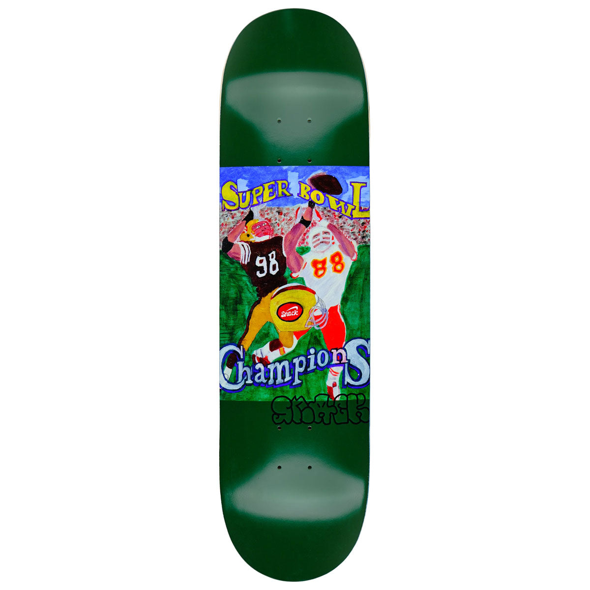 Snack Williams Super Bowl Skateboard Deck - 8.25