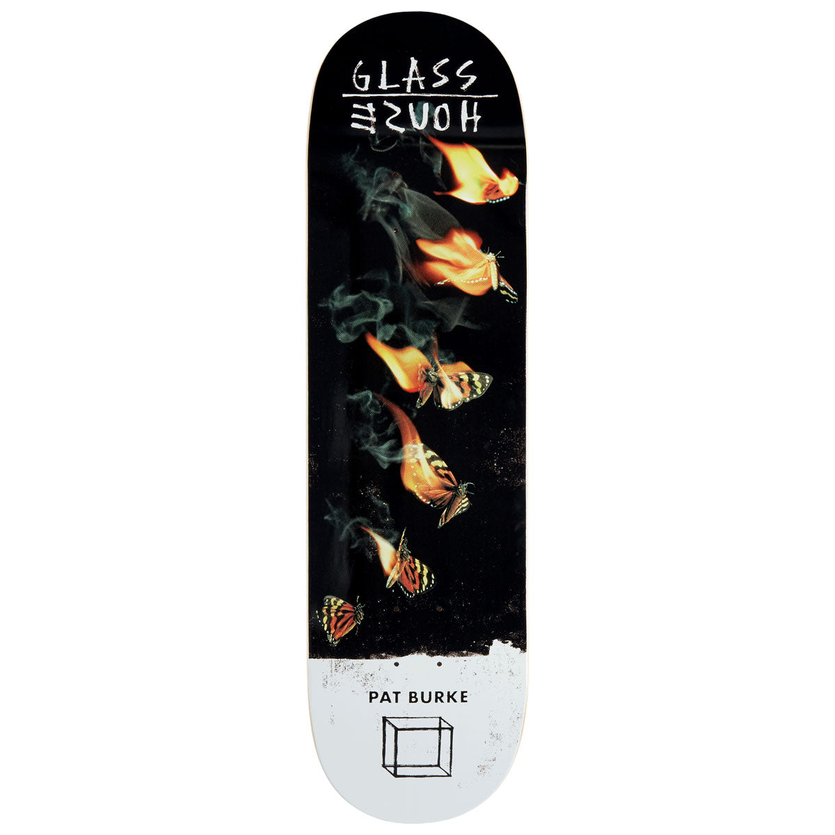 Glass House Burke Butterfly Skateboard Deck - 8.50