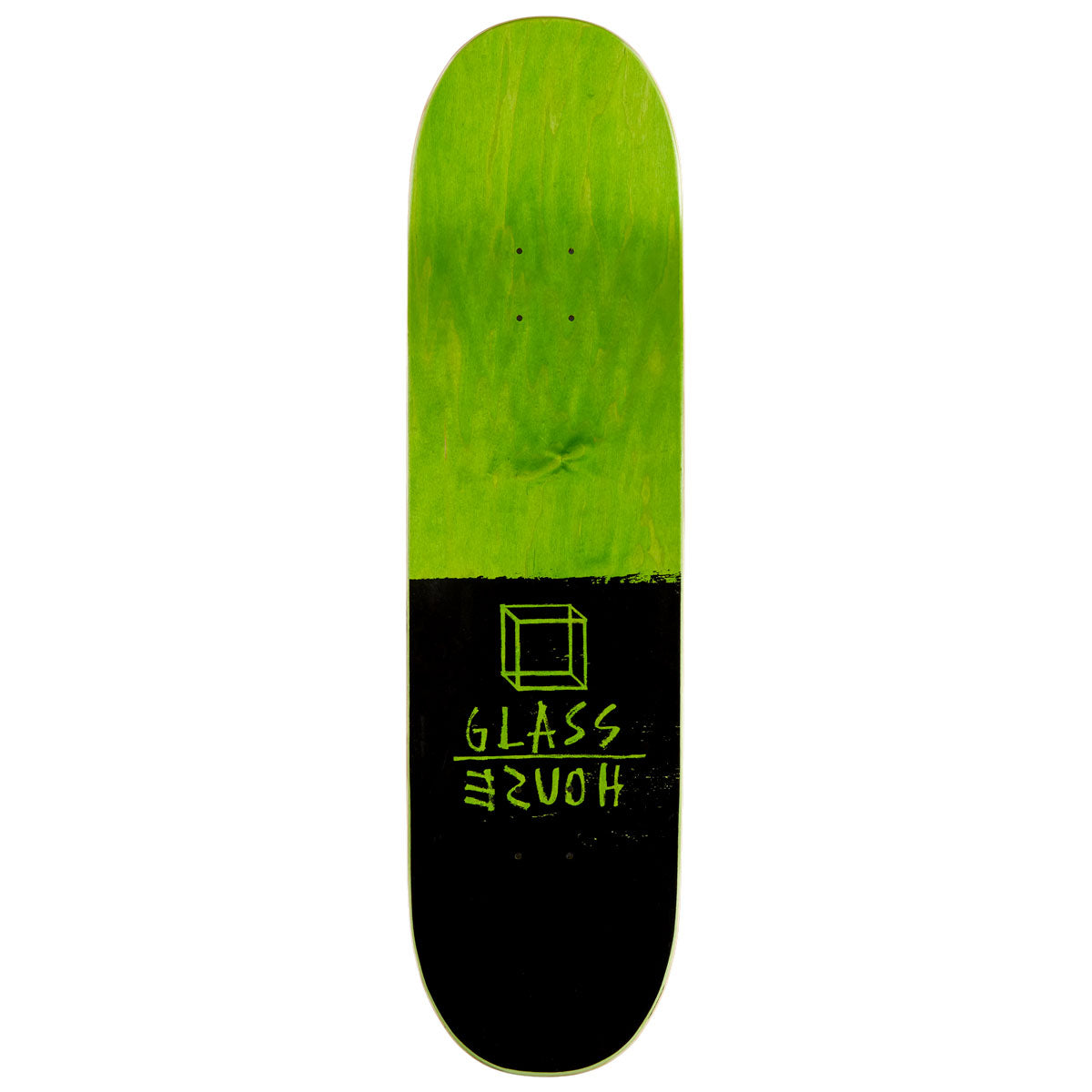 Glass House Dicola Abyss Skateboard Deck - Silver Foil - 8.675