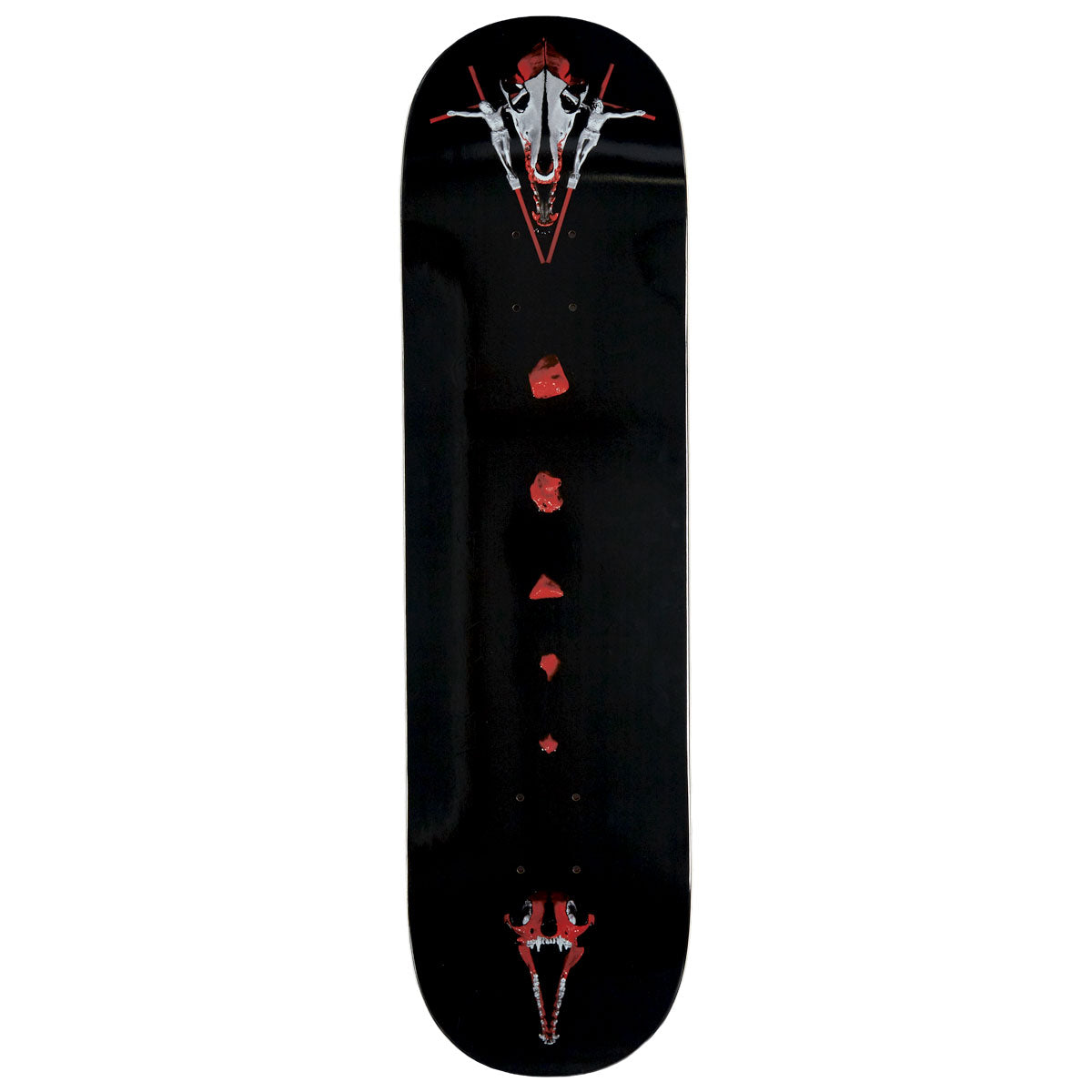 Disorder Masterpiece Clive Dixon Skateboard Deck - Black/Red - 8.38