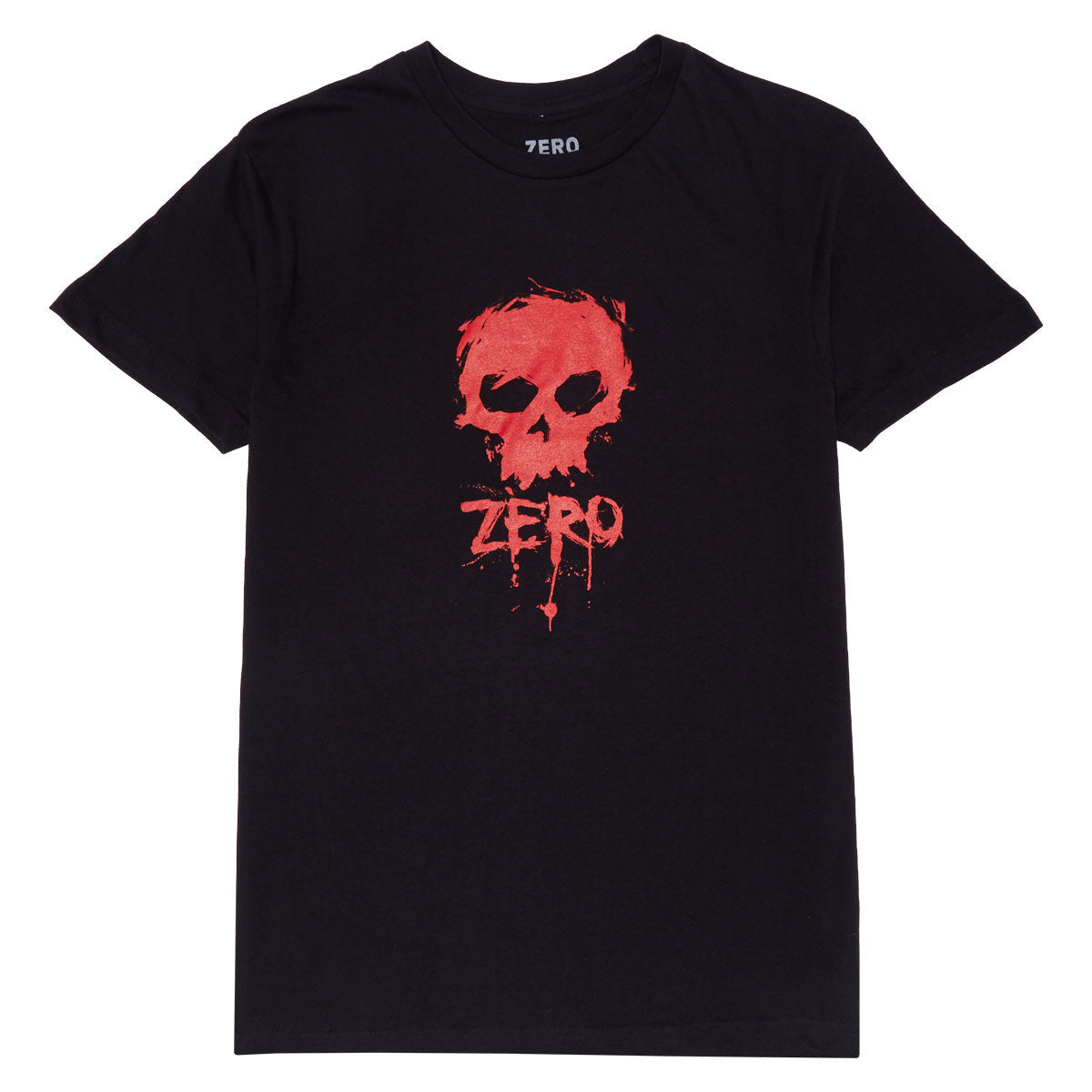 Zero Blood Skull T-Shirt - Black/Red image 1