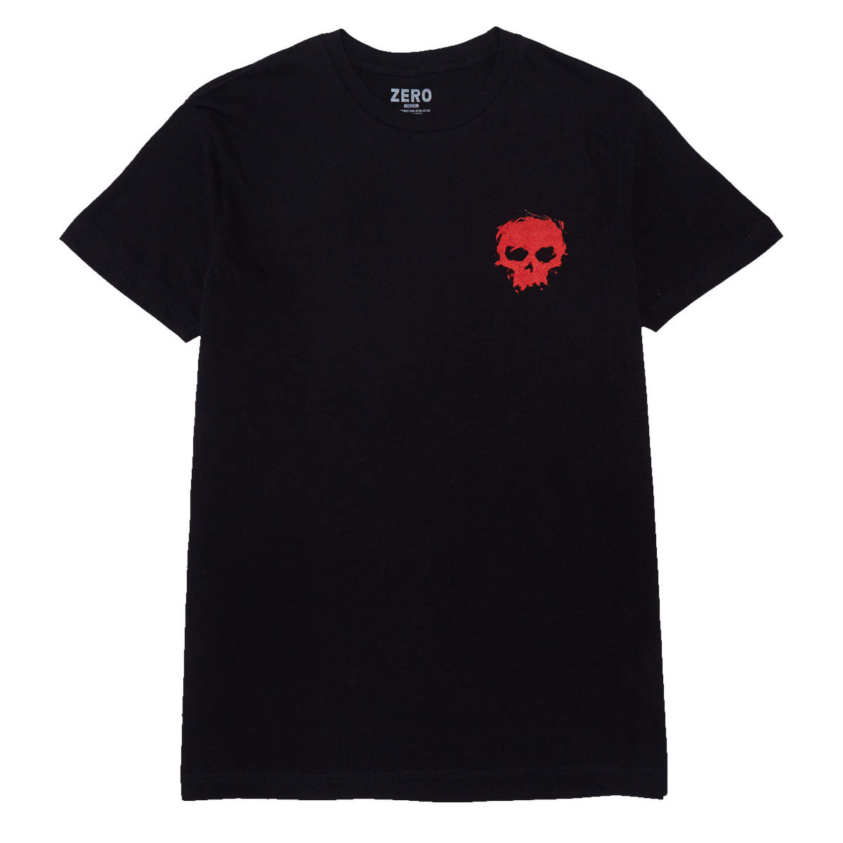 Zero Or Die T-Shirt - Black/Red image 2