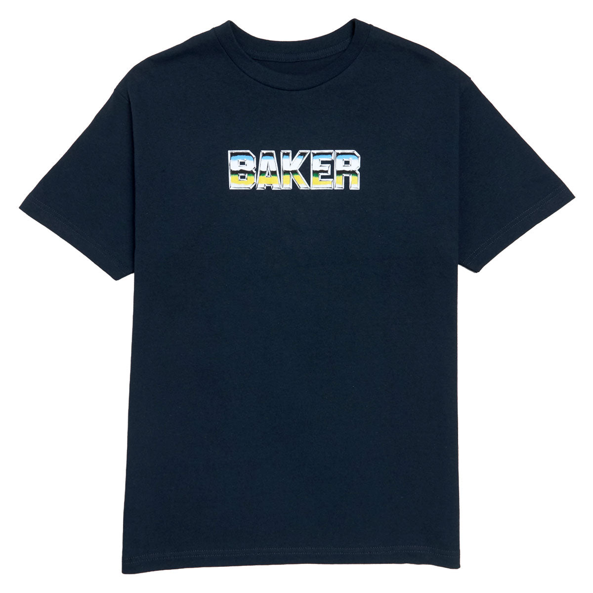Baker Chrome Zone T-Shirt - Navy image 1