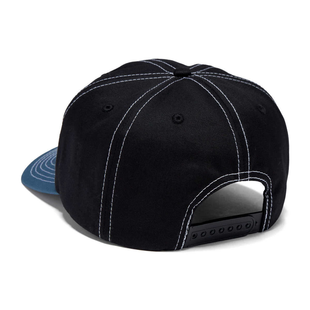 Baker Allegiance Snapback Hat - Black/Blue image 2