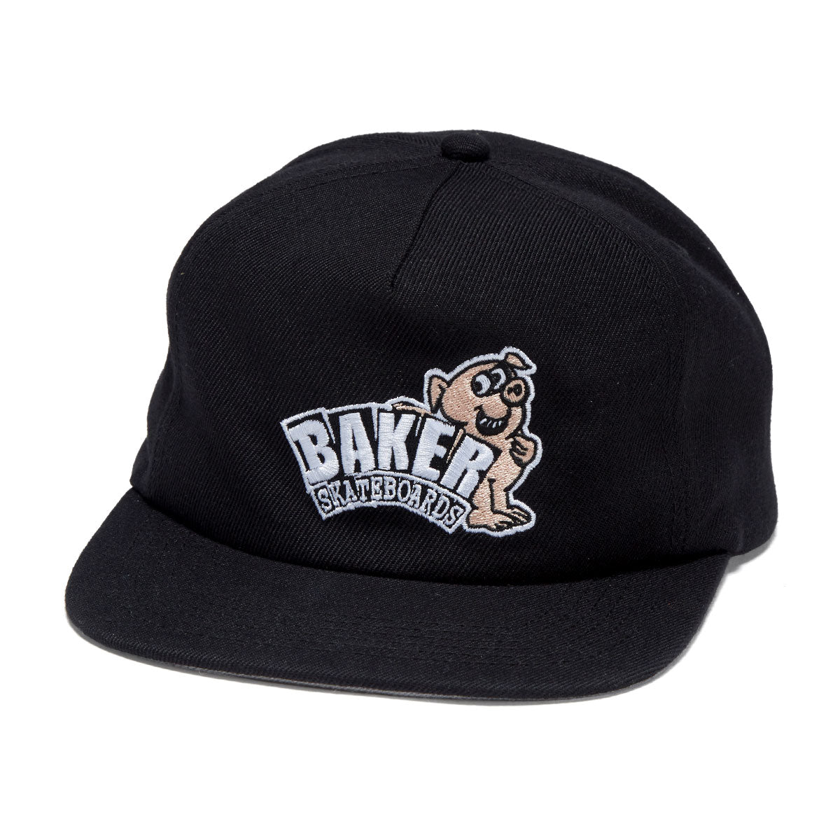 Baker Carnitas Snapback Hat - Black image 1