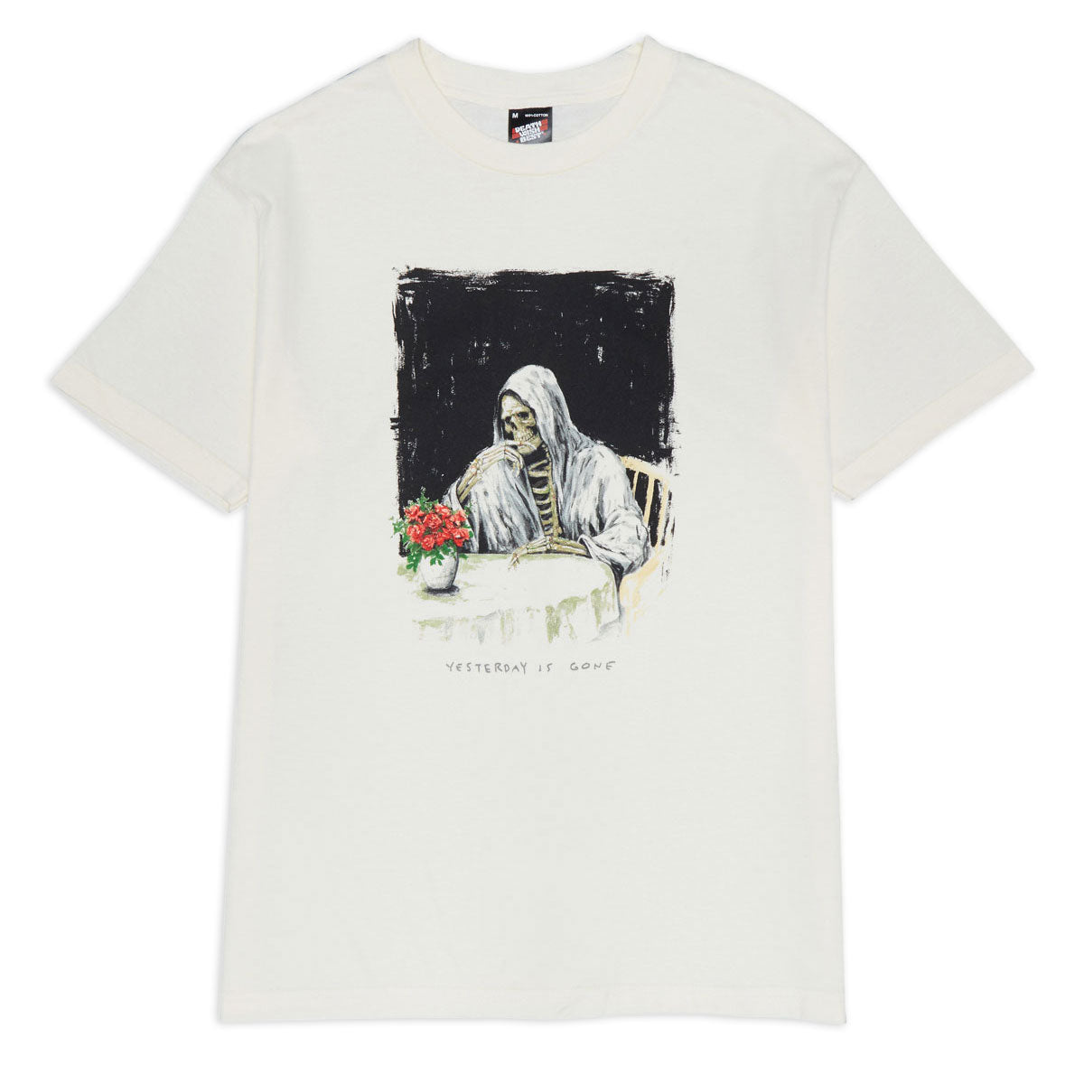 Deathwish Yesterday Is Gone T-Shirt - Cream image 1