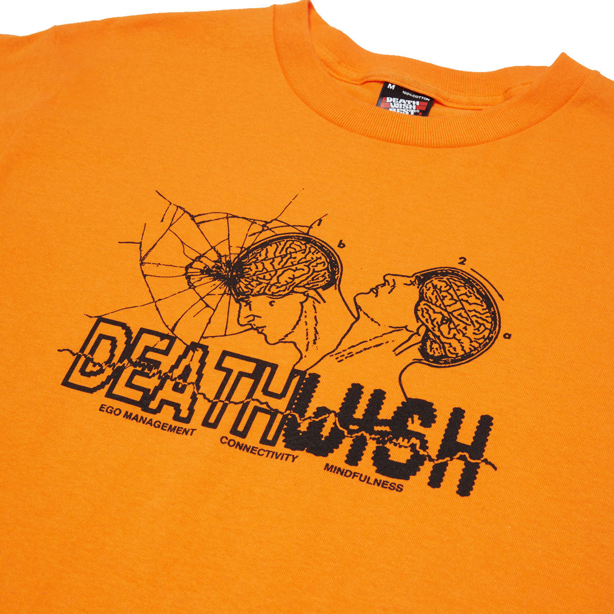 Deathwish Mindfulness T-Shirt - Orange image 2